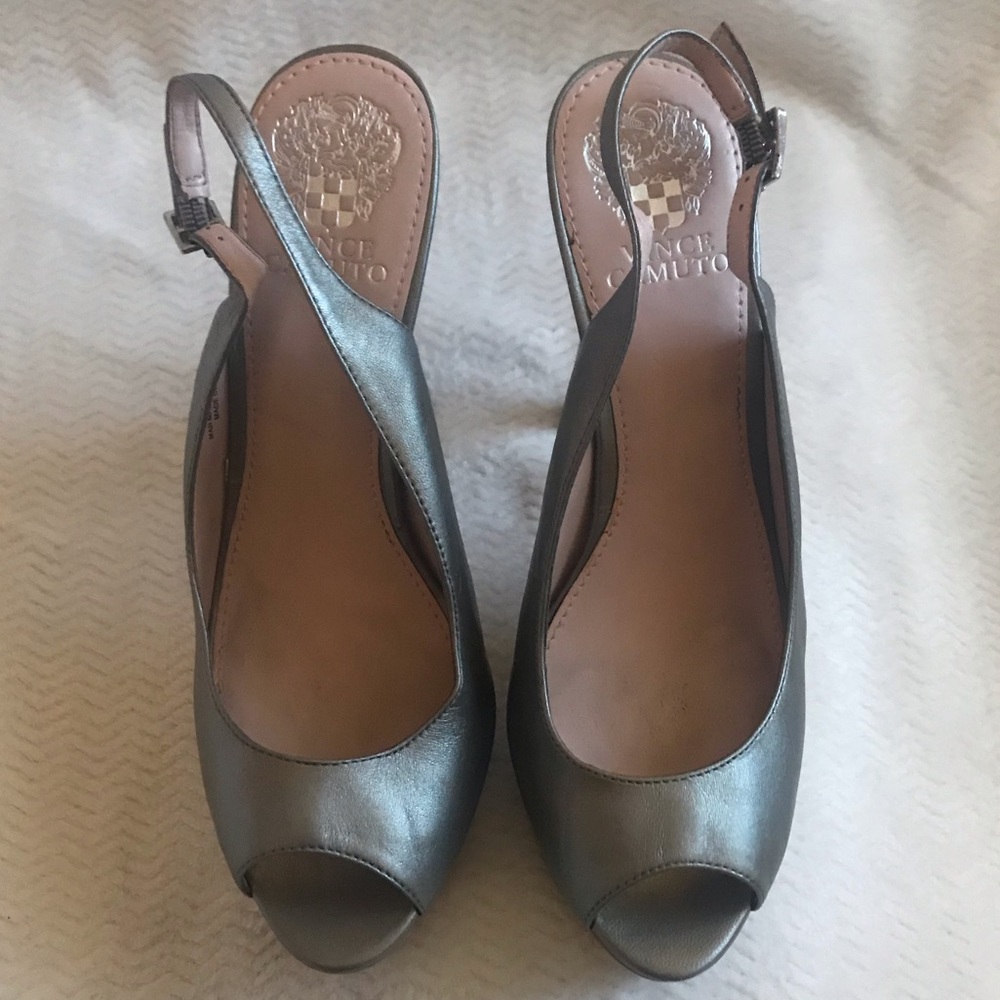 Vince Camuto Sling Back Strap Heels
